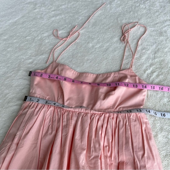 LPA Cotton Pink Sleeveless Mini Dress XS - Picture 4 of 11